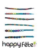 Bracelet cordage style surfeur