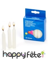 Boite de 12 bougies à lampions, image 1