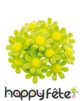 Boite de 18 pâquerettes adhésives en feutrine, image 3