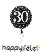 Ballon d'anniversaire VIP 30, 40, 50, 60ans, image 1