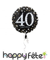 Ballon d'anniversaire VIP 30, 40, 50, 60ans, image 2