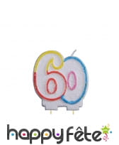 Bougie d'anniversaire nombre, image 6