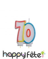 Bougie d'anniversaire nombre, image 7