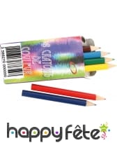 Boite de crayons de couleurs