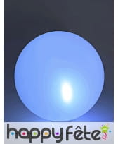 Boule de cristal blanche lumineuse 12cm, image 2