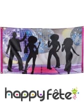 Banderole disco de 90 x 150cm