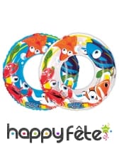 Bouee décorée de poissons