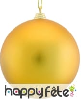 Boule dorée de Noel 10cm