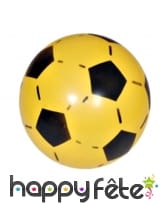 Ballon de foot en plastique à gonfler