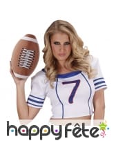 Ballon de football americian gonflable, image 1