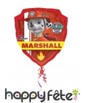 Ballon de Marcus et Chase recto verso, 68 cm