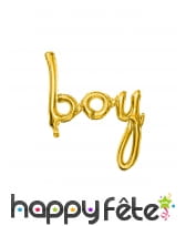 Ballon de naissance doré, 70 cm, image 1