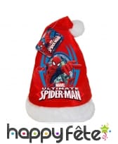 Bonnet de Noël spider man