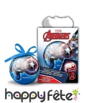 Boule de Noël Avengers Lumineuse 7,5cm, image 2