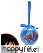 Boule de Noël Avengers Lumineuse 7,5cm