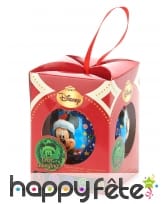 Boule de Noël Mickey Lumineuse 7,5cm, image 1