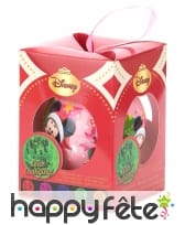 Boule de Noël Minnie lumineuse 7,5 cm, image 1