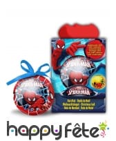 Boule de Noël Spiderman Lumineuse 7,5cm, image 3