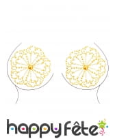 Bijoux de poitrine à coller fantaisie pour adulte, image 2