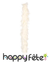 Boa de plumes ivoire