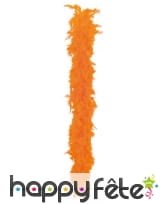 Boa de plumes oranges