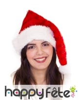 Bonnet de Père Noël rouge rayuré, image 3