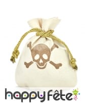 Bourse de pirate beige