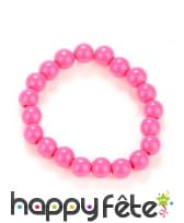 Bracelet de perles colorées années 80, image 2