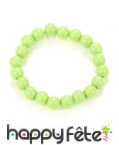 Bracelet de perles colorées années 80, image 5