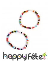Bracelet de perles multicolores, image 1