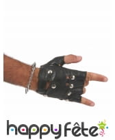 Bracelet de piques argentées, image 2