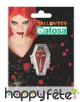 Bague de vampire en forme de cercueil pour femme, image 1