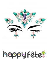 Bijoux de visage à coller fantaisie pour adulte, image 2