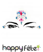 Bijoux de visage à coller fantaisie pour adulte, image 4
