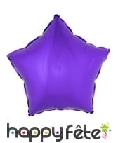Ballon étoile aluminium de 45cm, image 3