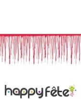 Banderole ensanglantée de 6m