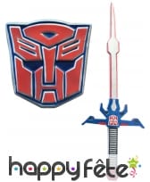 Bouclier et épée de Optimus Prime
