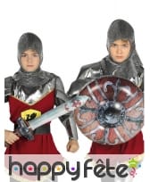Bouclier et épée gonflables pour enfant