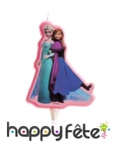 Bougie Elsa et Anna princesses des neiges