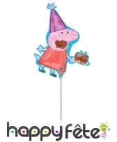 Ballon en forme de Peppa Pig de 33 cm