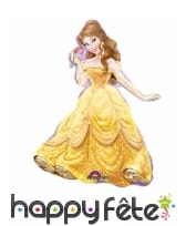 Ballon en forme de princesse Belle de 33cm
