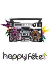 Ballon en forme de radio old school