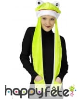 Bonnet écharpe grenouille