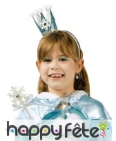 Baguette et mini couronne reine des glaces enfant