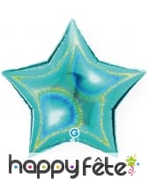 Ballon étoile métallisé, image 15