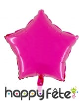 Ballon étoile métallisé, image 7