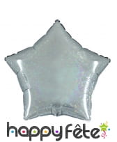 Ballon étoile métallisé, image 8