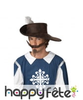 Barbichette et moustache de mousquetaire