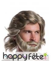 Barbe et perruque de Luke Skywalker pour homme