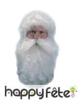 Barbe et perruque de père Noël effet naturel